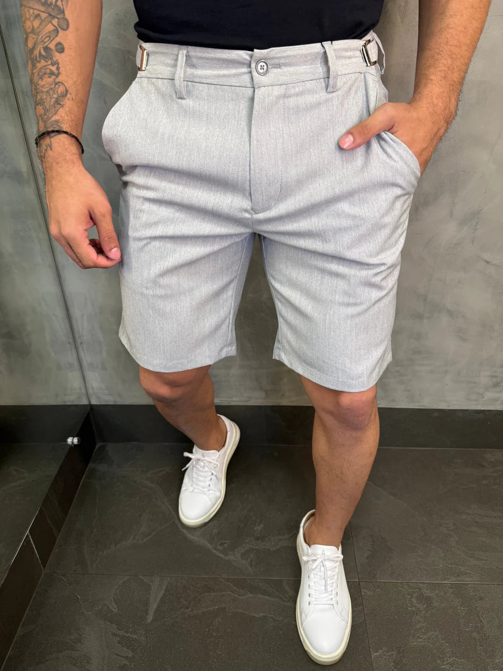 BERMUDA ALFAIATARIA CASUAL - Estilo, Conforto